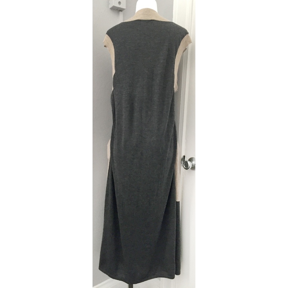 Authentic Thomas Wylde Grey Khaki Cashmere Robe - Picture 7 of 8
